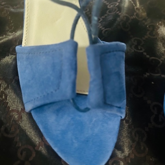 Boohoo Blue Suede Pump Shoes Size 8...BRAND NEW - NEVER WORN! - Picture 14 of 16